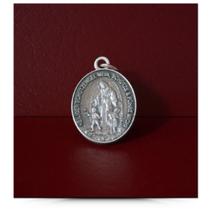 Medaille ovale – Ange gardien