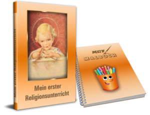 Mein erster Religionsunterricht für Kinder mit Malbuch