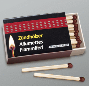 Gesegnete Zündhölzer