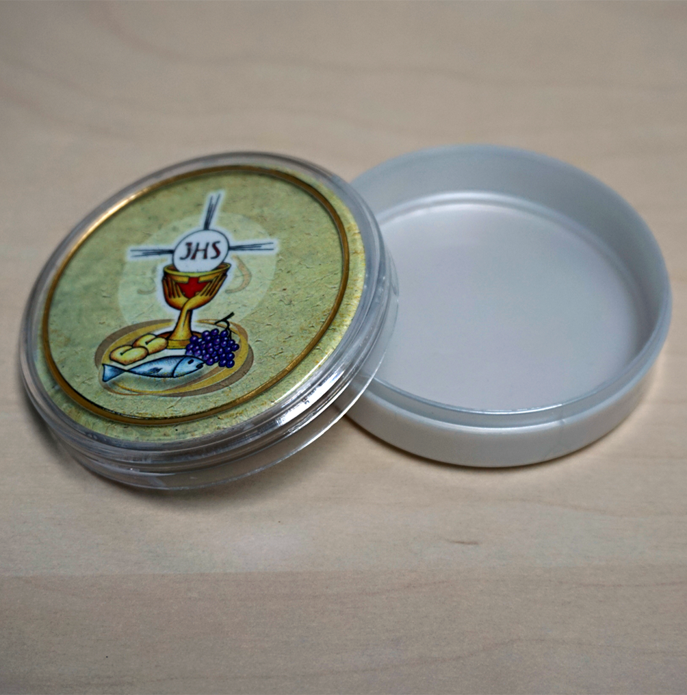 Rosenkranzdose Motiv "Kelch" – Bild 2